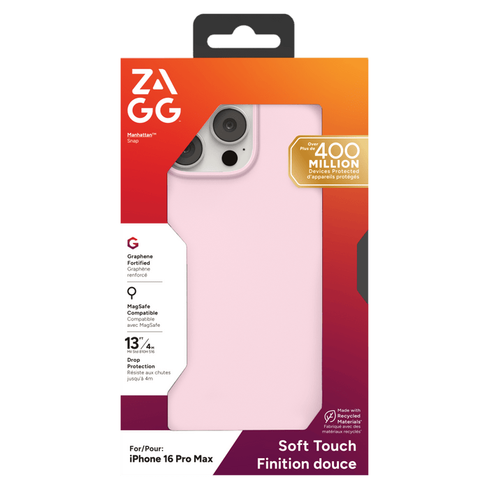 ZAGG Manhattan Snap MagSafe Case for Apple iPhone 16 Pro Max