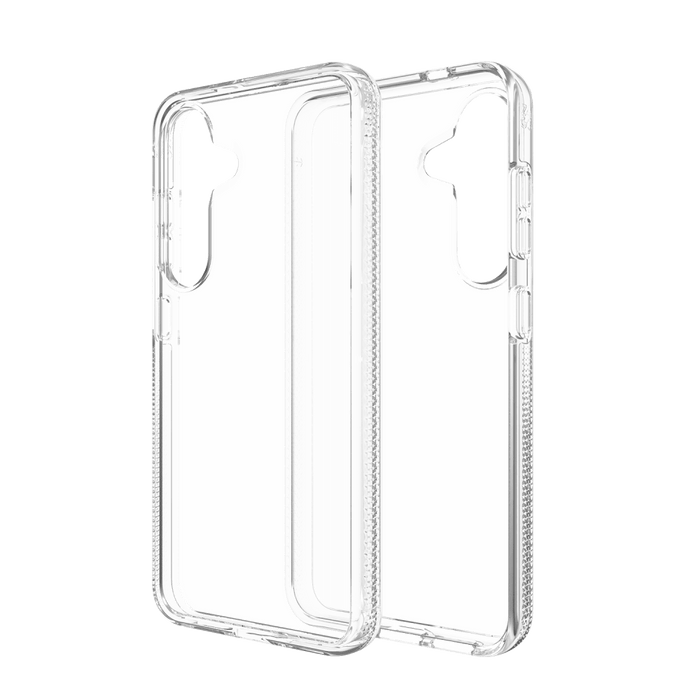 ZAGG Crystal Palace Case for Samsung Galaxy S25 Clear