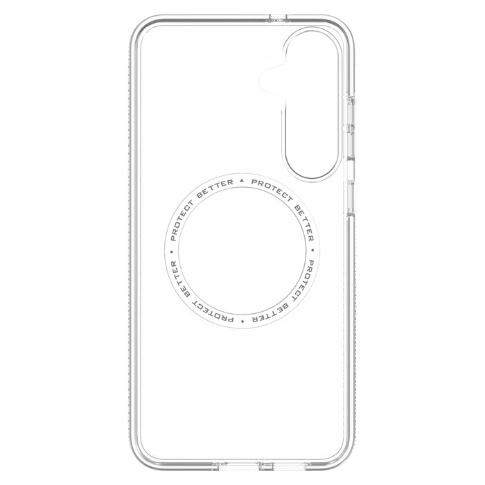ZAGG Crystal Palace Snap MagSafe Case for Samsung Galaxy S25 Plus Clear