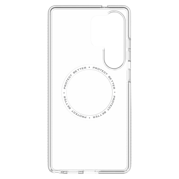 ZAGG Crystal Palace Snap MagSafe Case for Samsung Galaxy S25 Ultra Clear