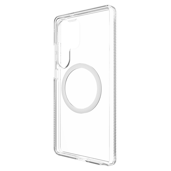 ZAGG Crystal Palace Snap MagSafe Case for Samsung Galaxy S25 Ultra Clear