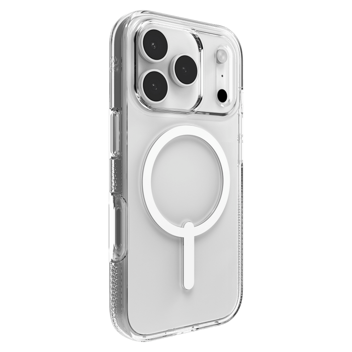 ZAGG Crystal Palace Snap MagSafe Case with Kickstand for Apple iPhone 17 Pro Clear