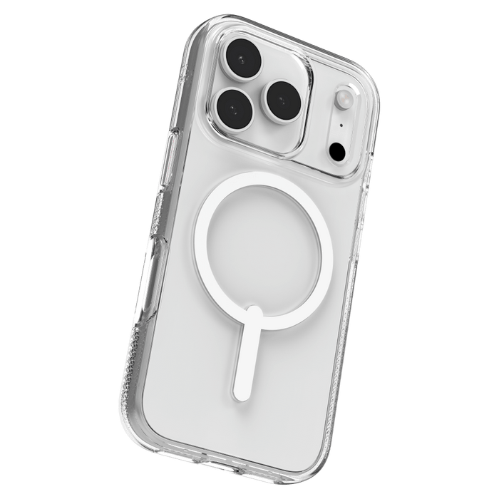 ZAGG Crystal Palace Snap MagSafe Case with Kickstand for Apple iPhone 17 Pro Clear