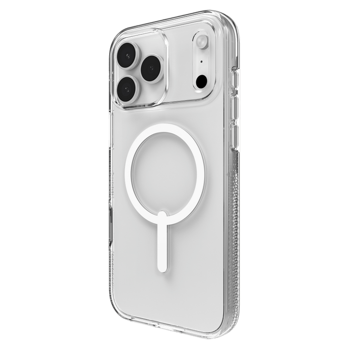 ZAGG Crystal Palace Snap MagSafe Case with Kickstand for Apple iPhone 17 Pro Max Clear