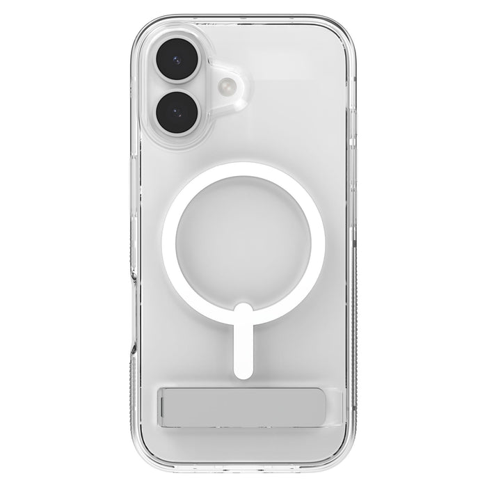 ZAGG Crystal Palace Snap MagSafe Case with Kickstand for Apple iPhone 17 Clear