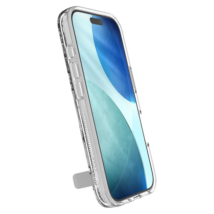 ZAGG Crystal Palace Snap MagSafe Case with Kickstand for Apple iPhone 17 Clear