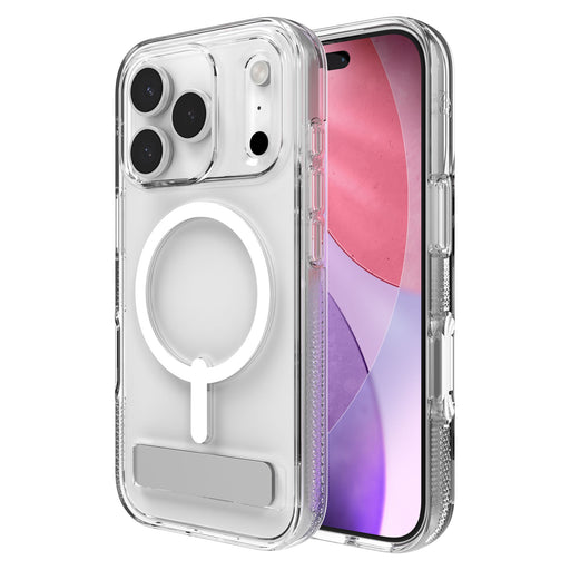 ZAGG Crystal Palace Snap MagSafe Case with Kickstand for Apple iPhone 17 Pro