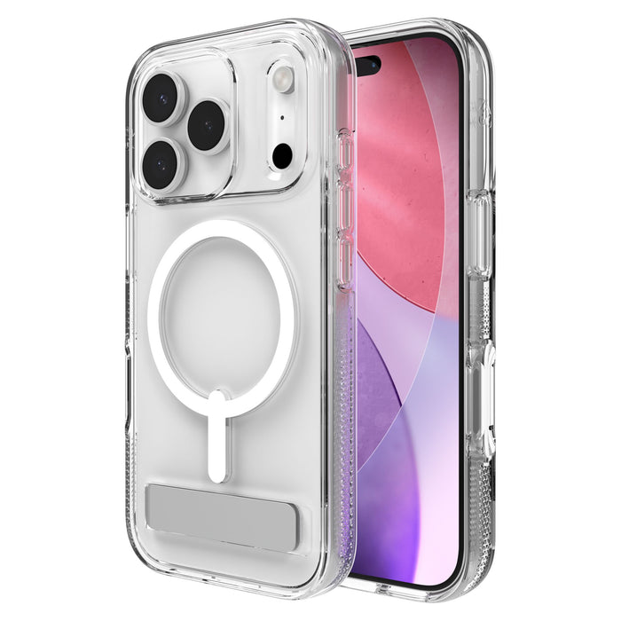ZAGG Crystal Palace Snap MagSafe Case with Kickstand for Apple iPhone 17 Pro