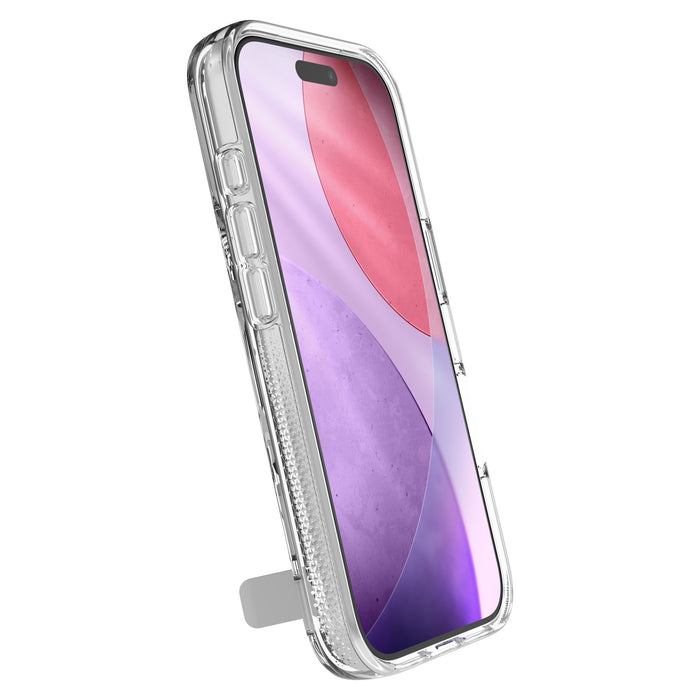 ZAGG Crystal Palace Snap MagSafe Case with Kickstand for Apple iPhone 17 Pro Clear