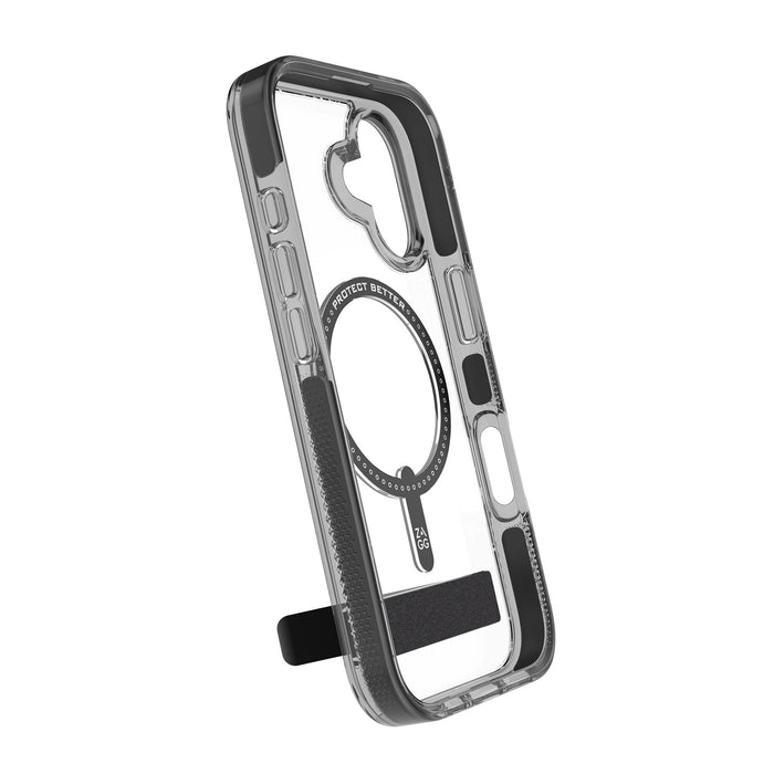 ZAGG Santa Cruz Snap Case with Kickstand for Apple iPhone 17 Black