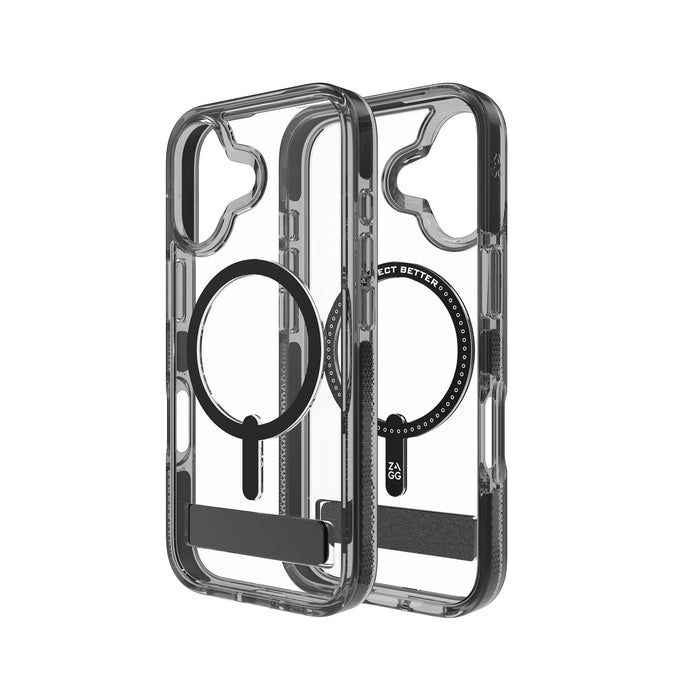 ZAGG Santa Cruz Snap Case with Kickstand for Apple iPhone 17 Black