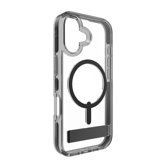 ZAGG Santa Cruz Snap Case with Kickstand for Apple iPhone 17 Black