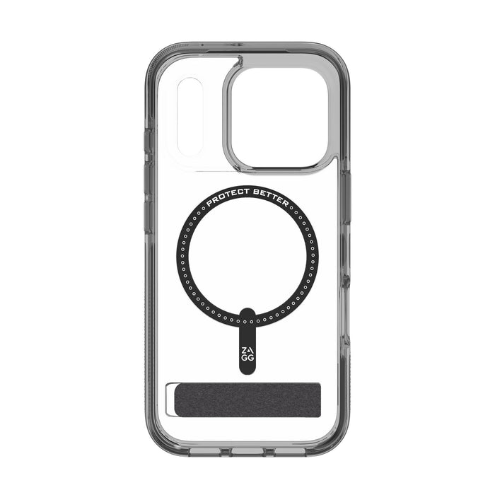 ZAGG Santa Cruz Snap Case with Kickstand for Apple iPhone 17 Pro Black