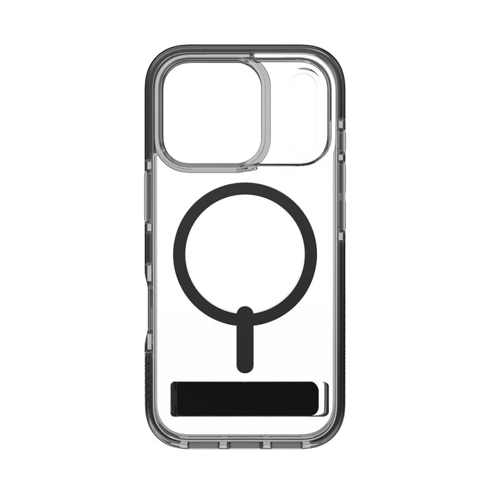 ZAGG Santa Cruz Snap Case with Kickstand for Apple iPhone 17 Pro Black