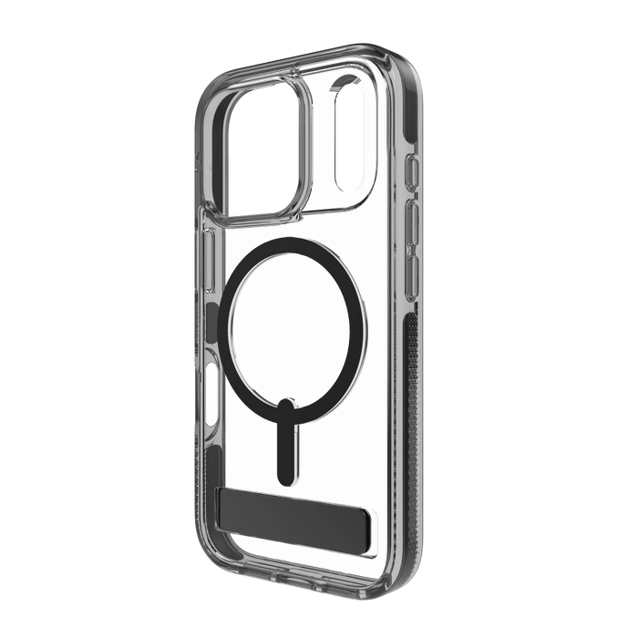 ZAGG Santa Cruz Snap Case with Kickstand for Apple iPhone 17 Pro Black