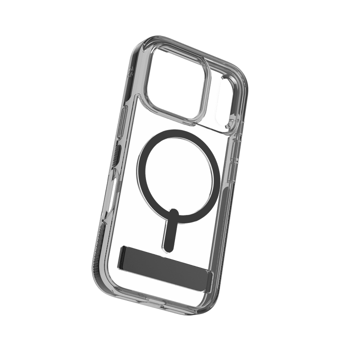 ZAGG Santa Cruz Snap Case with Kickstand for Apple iPhone 17 Pro Black