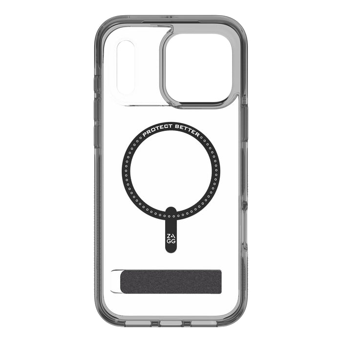 ZAGG Santa Cruz Snap Case with Kickstand for Apple iPhone 17 Pro Max Black