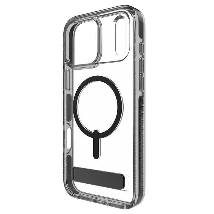ZAGG Santa Cruz Snap Case with Kickstand for Apple iPhone 17 Pro Max Black