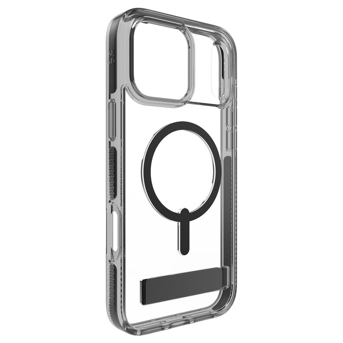 ZAGG Santa Cruz Snap Case with Kickstand for Apple iPhone 17 Pro Max Black