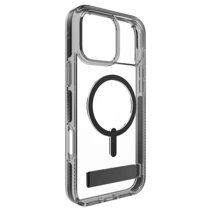 ZAGG Santa Cruz Snap Case with Kickstand for Apple iPhone 17 Pro Max Black