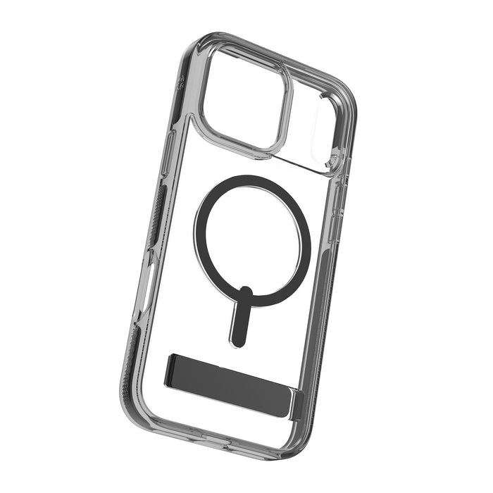 ZAGG Santa Cruz Snap Case with Kickstand for Apple iPhone 17 Pro Max Black