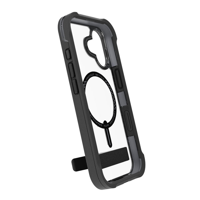 ZAGG Rainier Snap MagSafe Case with Kickstand for Apple iPhone 17 Black