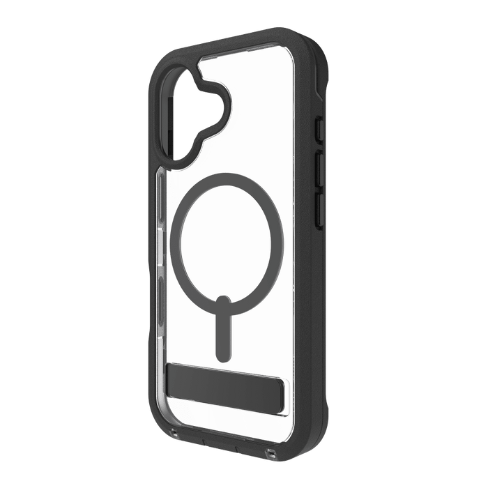 ZAGG Rainier Snap MagSafe Case with Kickstand for Apple iPhone 17 Black
