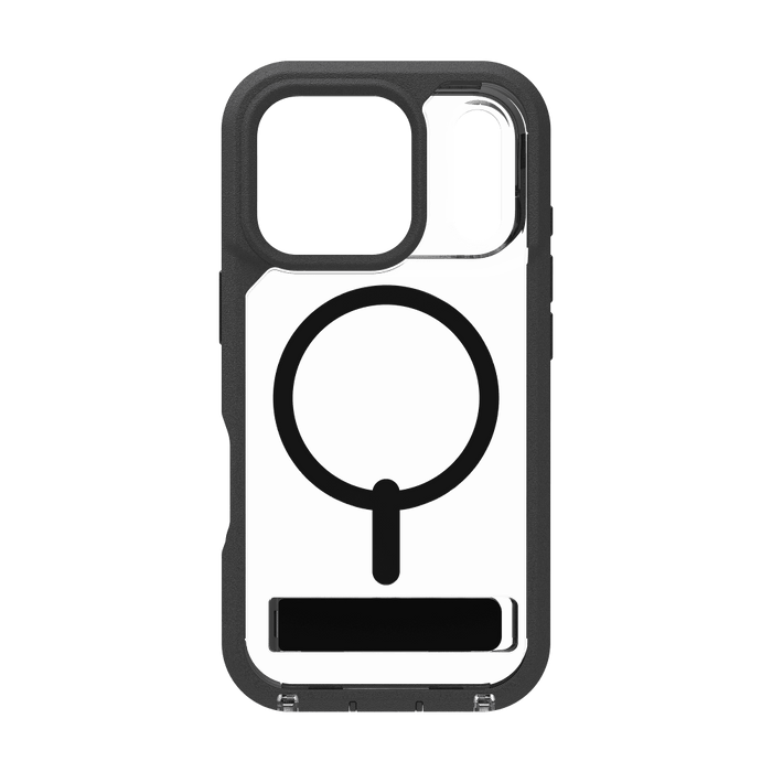 ZAGG Rainier Snap MagSafe Case with Kickstand for Apple iPhone 17 Pro Black