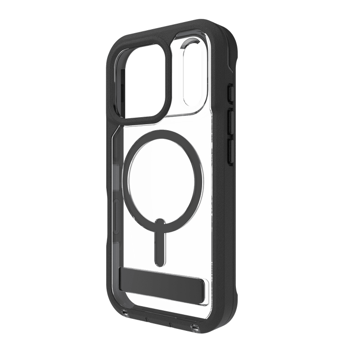 ZAGG Rainier Snap MagSafe Case with Kickstand for Apple iPhone 17 Pro Black