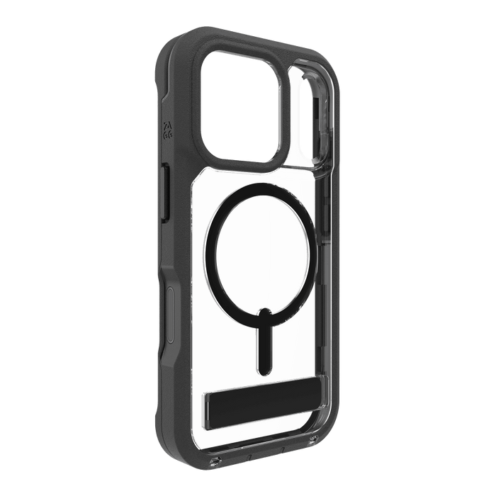 ZAGG Rainier Snap MagSafe Case with Kickstand for Apple iPhone 17 Pro Black