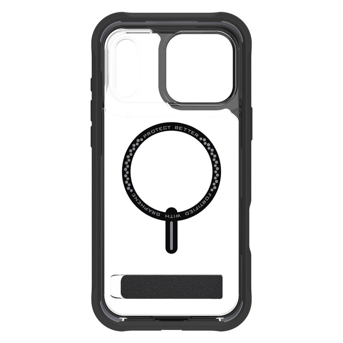 ZAGG Rainier Snap MagSafe Case with Kickstand for Apple iPhone 17 Pro Max Black