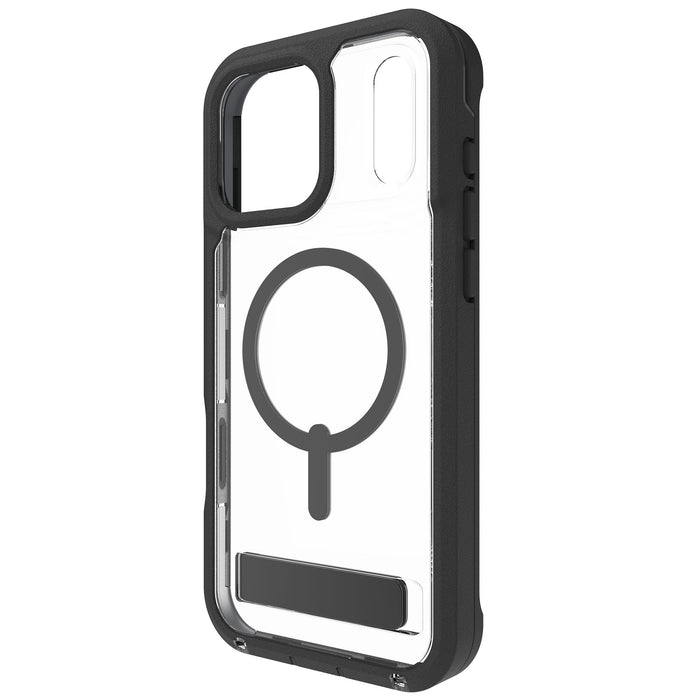 ZAGG Rainier Snap MagSafe Case with Kickstand for Apple iPhone 17 Pro Max Black