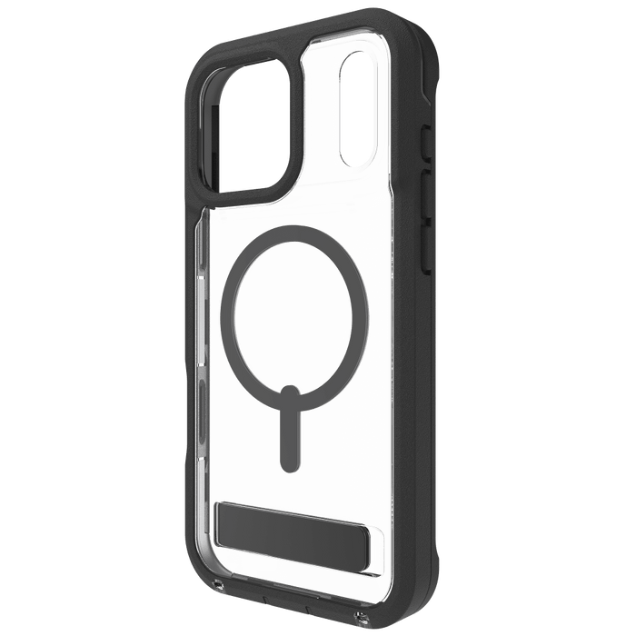 ZAGG Rainier Snap MagSafe Case with Kickstand for Apple iPhone 17 Pro Max Black