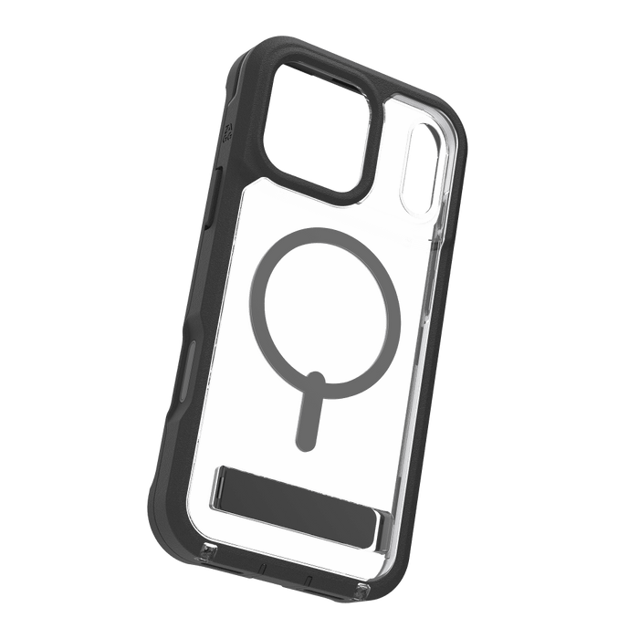ZAGG Rainier Snap MagSafe Case with Kickstand for Apple iPhone 17 Pro Max Black