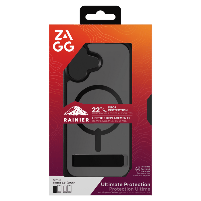 ZAGG Rainier Snap MagSafe Case with Kickstand