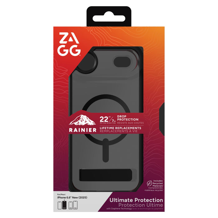 ZAGG Rainier Snap MagSafe Case with Kickstand