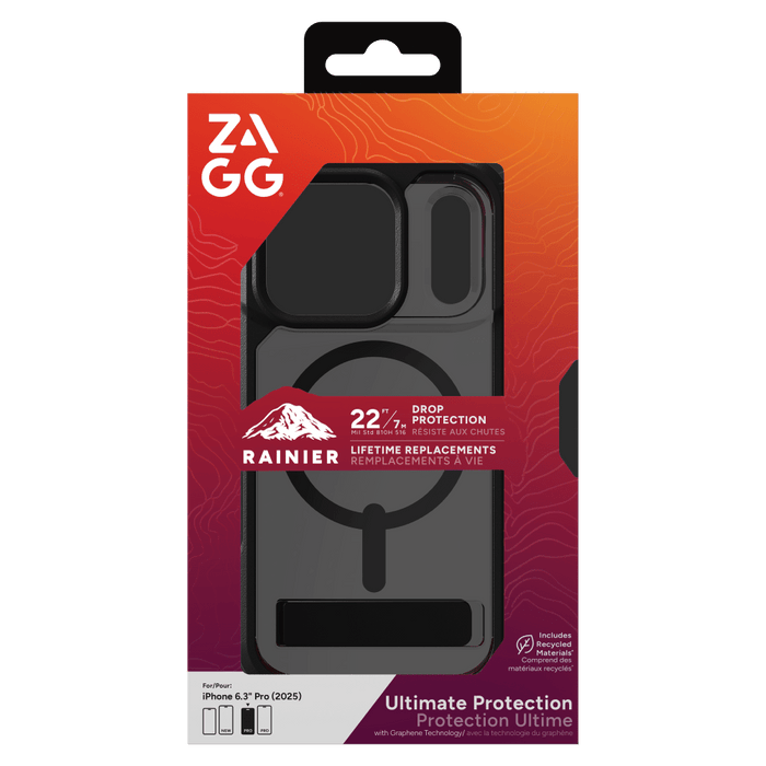 ZAGG Rainier Snap MagSafe Case with Kickstand