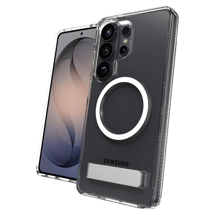 ZAGG Crystal Palace Snap Case with Kickstand for Samsung Galaxy S26 Ultra