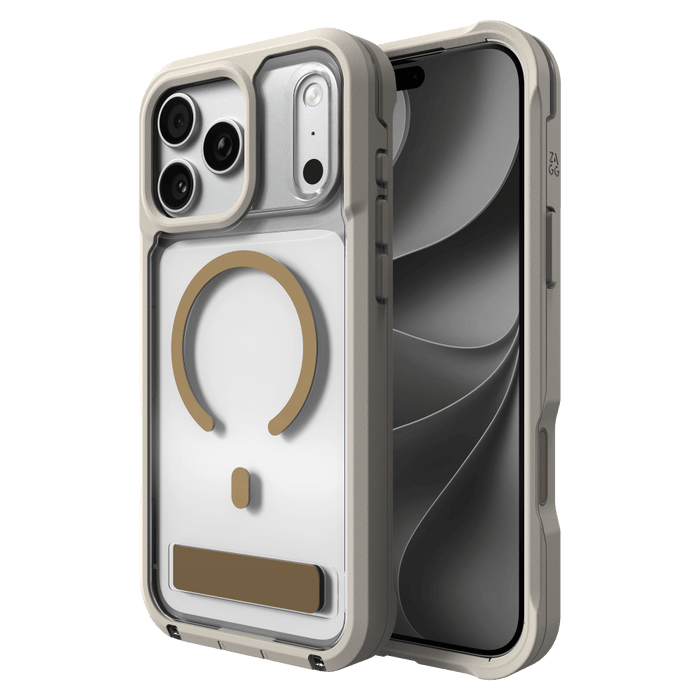 ZAGG Rainier Snap MagSafe Case with Kickstand for Apple iPhone 18 Pro Max / 17 Pro Max