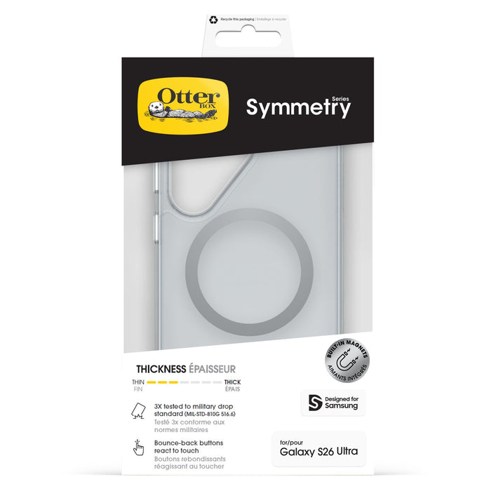 OtterBox Symmetry Clear Magnetic Case for Samsung Galaxy S26 Ultra