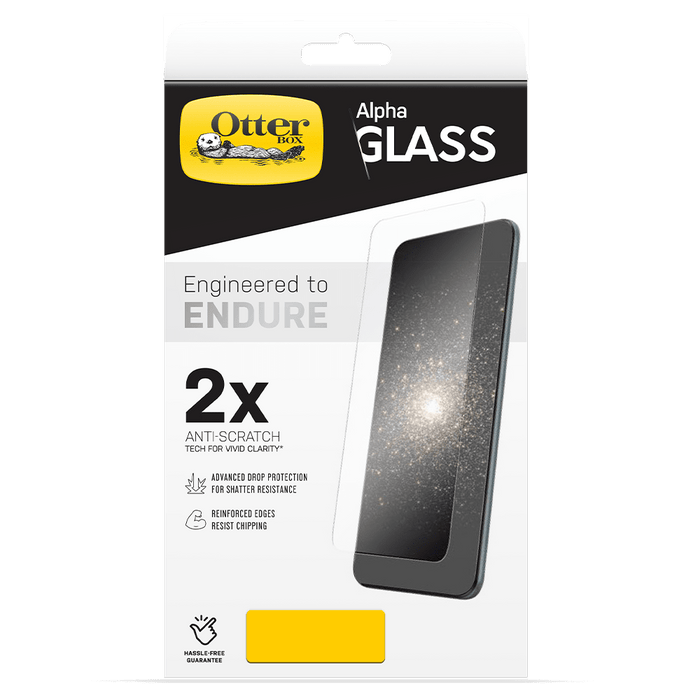 OtterBox Alpha Glass Screen Protector for Apple iPhone 12 / 12 Pro Clear