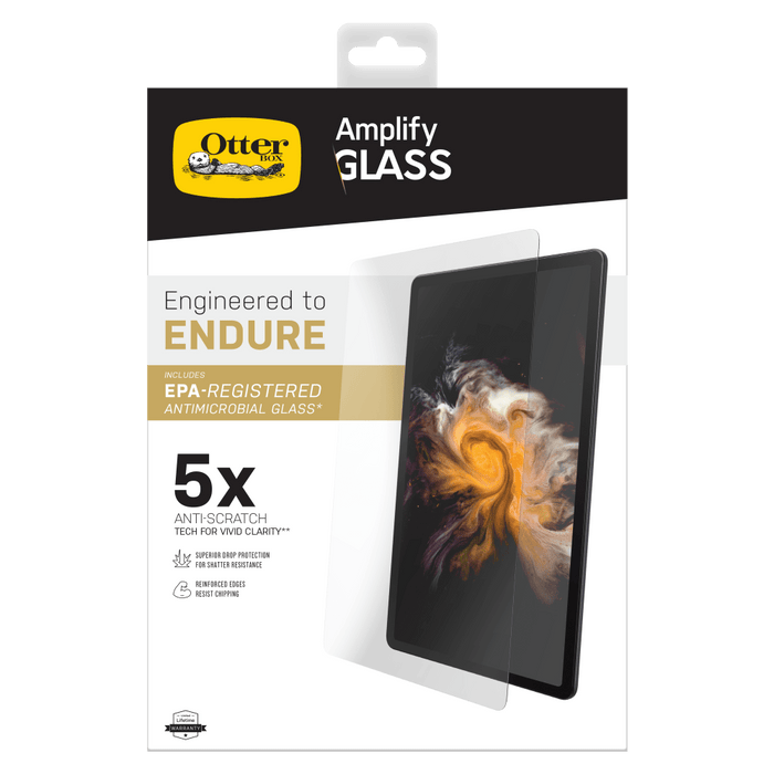 OtterBox Amplify Glass Screen Protector for Apple iPad Pro 12.9 (2022 / 2021) Clear
