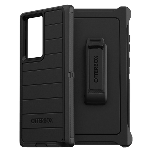 OtterBox Defender Pro Case for Samsung Galaxy S22 Ultra  Black
