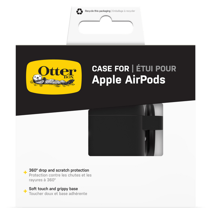 OtterBox Headphone Case for Apple AirPods Black Taffy