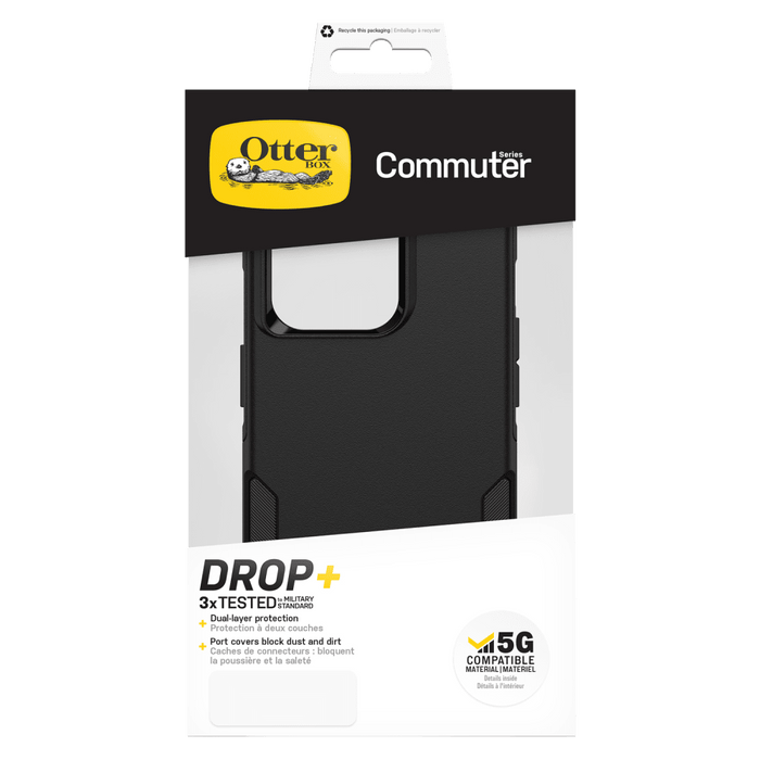 OtterBox Commuter Case for Apple iPhone 14 Pro Black