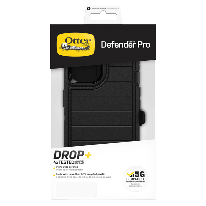 OtterBox Defender Pro Case for Apple iPhone 14 / iPhone 13 Black