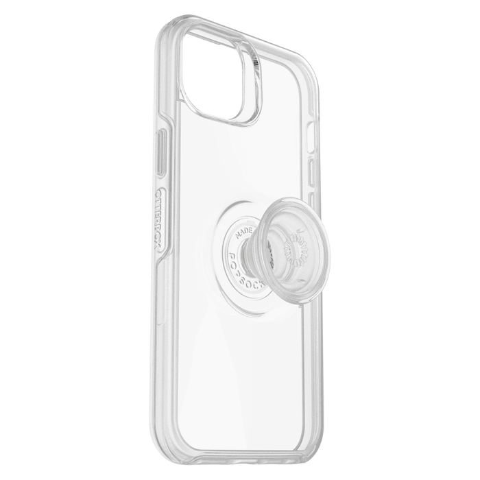 Otter + Pop Symmetry Clear Case with PopGrip for Apple iPhone 14 Plus