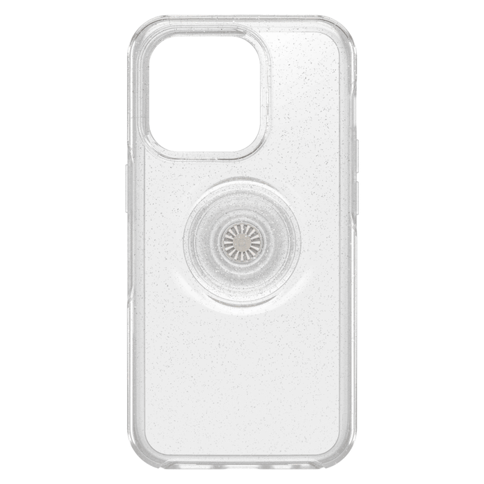 Otterbox Otter + Pop Symmetry Clear Case with PopGrip for Apple iPhone 14 Pro Stardust Pop