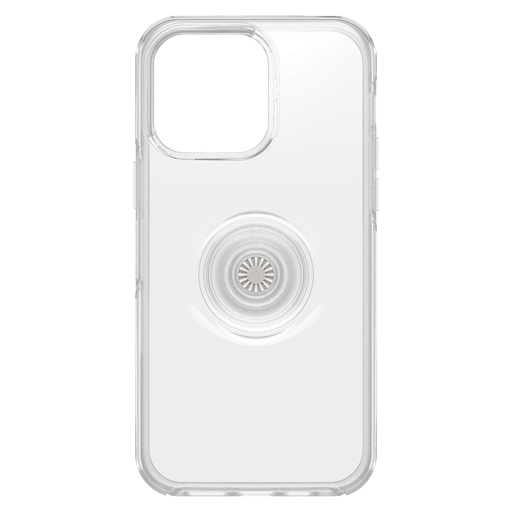 Otterbox  Otter + Pop Symmetry Clear Case with PopGrip for Apple iPhone 14 Pro Max  Clear Pop