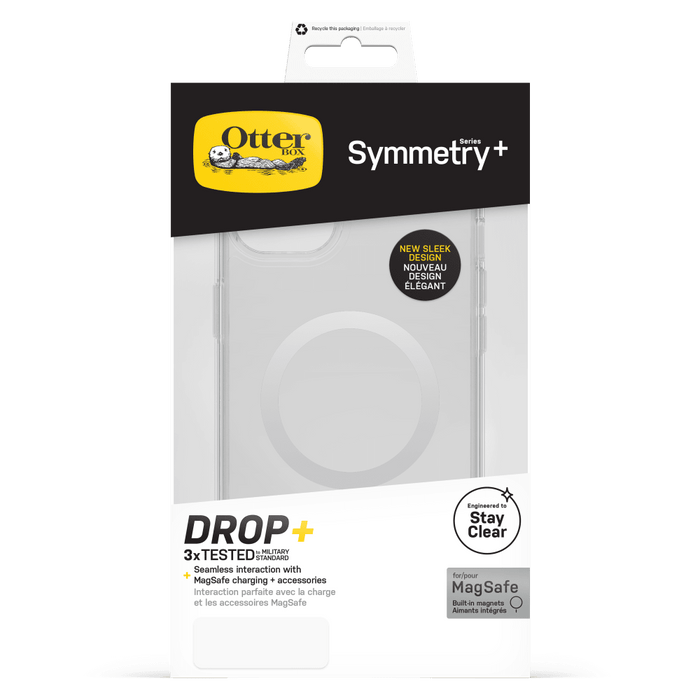 OtterBox Symmetry Plus Clear MagSafe Case for Apple iPhone 14 Plus  Clear